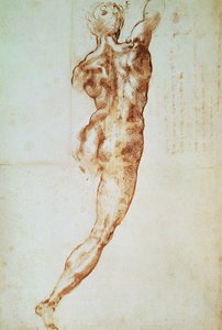 Nude, study for the Battle of Cascina